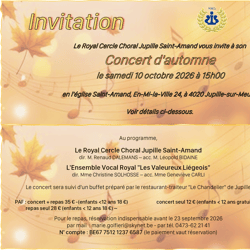 CONCERT D'AUTOMNE