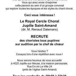 Nous recrutons...